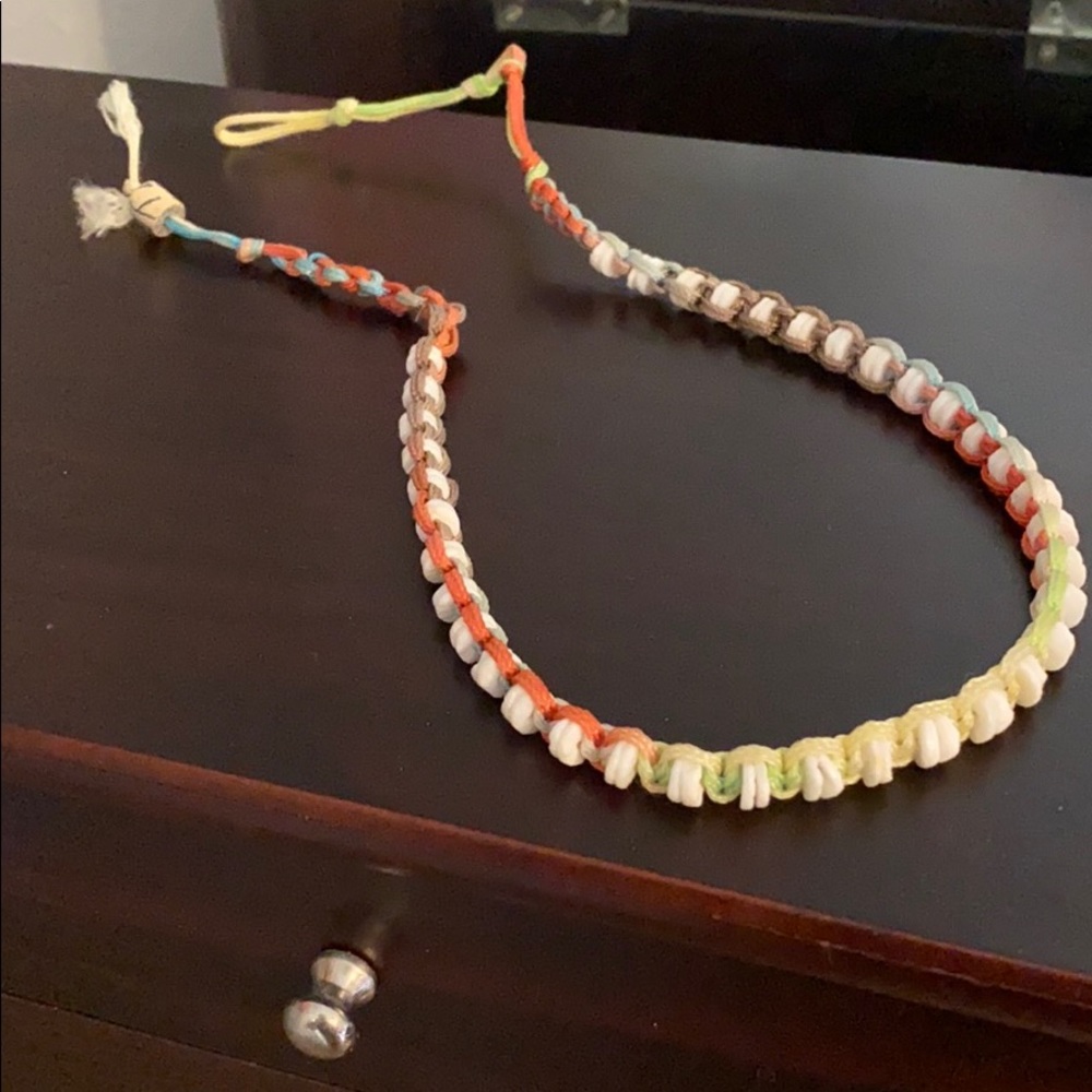 colorful choker necklace